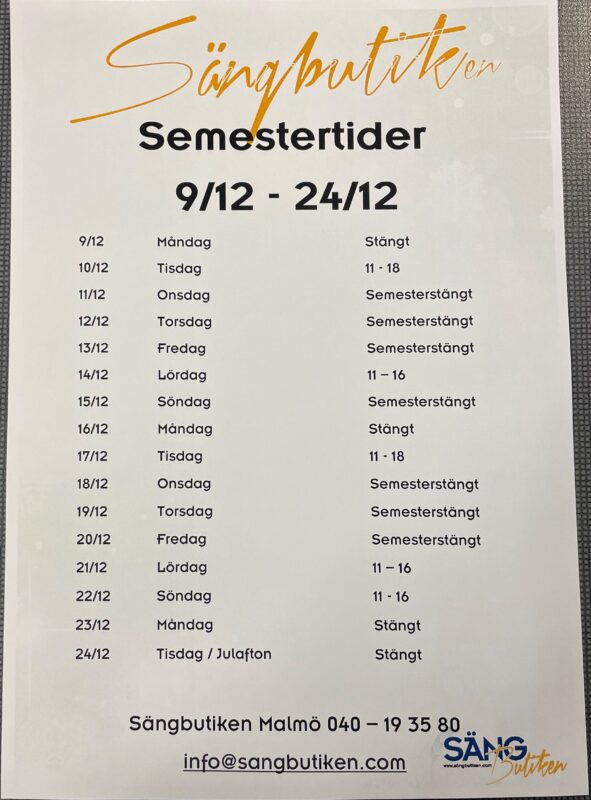 Sängbutiken